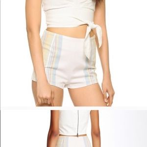 Free People High waist Retro shorts